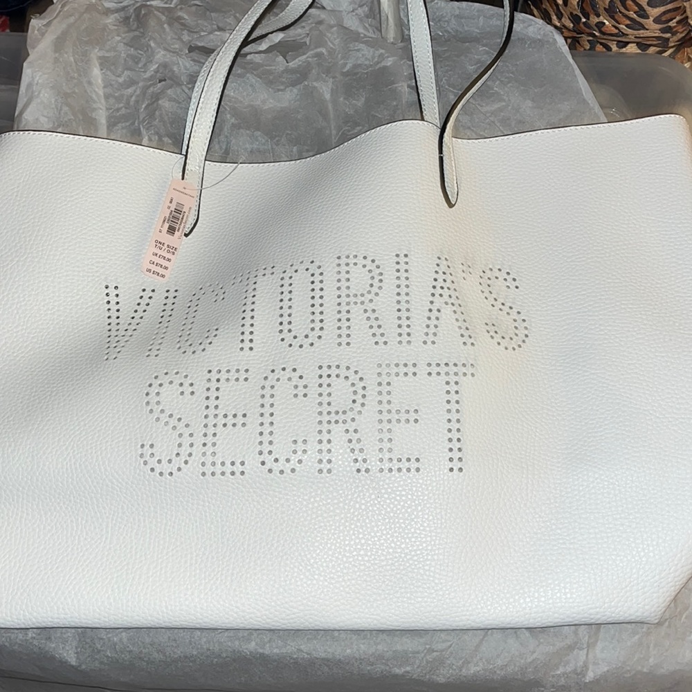 VS White Tote Bag